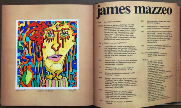 A book with an image of a woman 's face and the words " james may ".