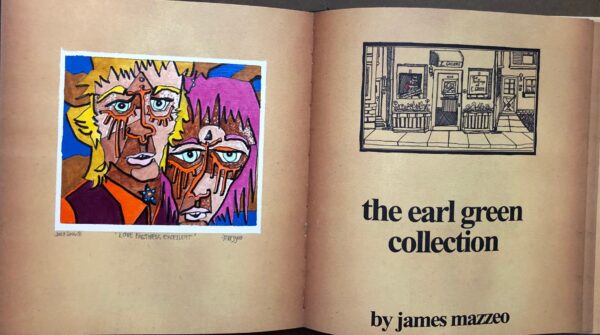 A book with an image of two people and the text " the earl g collection."